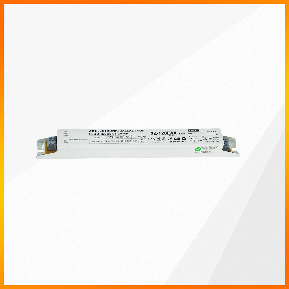 Reattore Elettronico Ac Per Lampada Fluorescente Yz-128Eaa Yz-228Eaa Yz-328Eaa Yz-254Eaa Per Tubo Lampada Philips 3Aaa