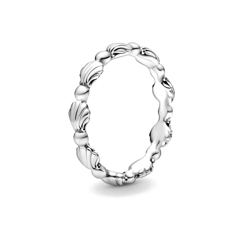 925 Sterling Silver Heart Stone Snowflake Daisy Ring Women For Mother
