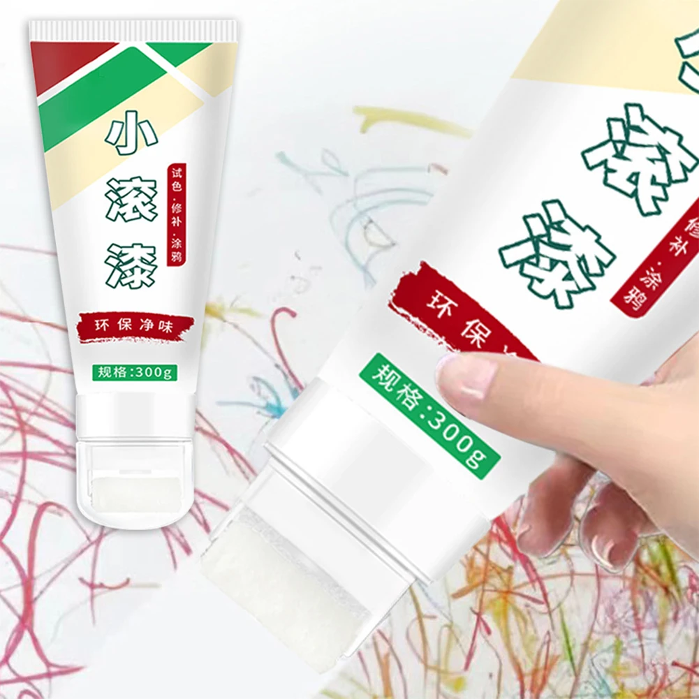 100/300g Wall Repair Cream Rolling Brush Wall Repair Paste for Small Rolling Brush Latex Paint Home Supplies wall repair paste