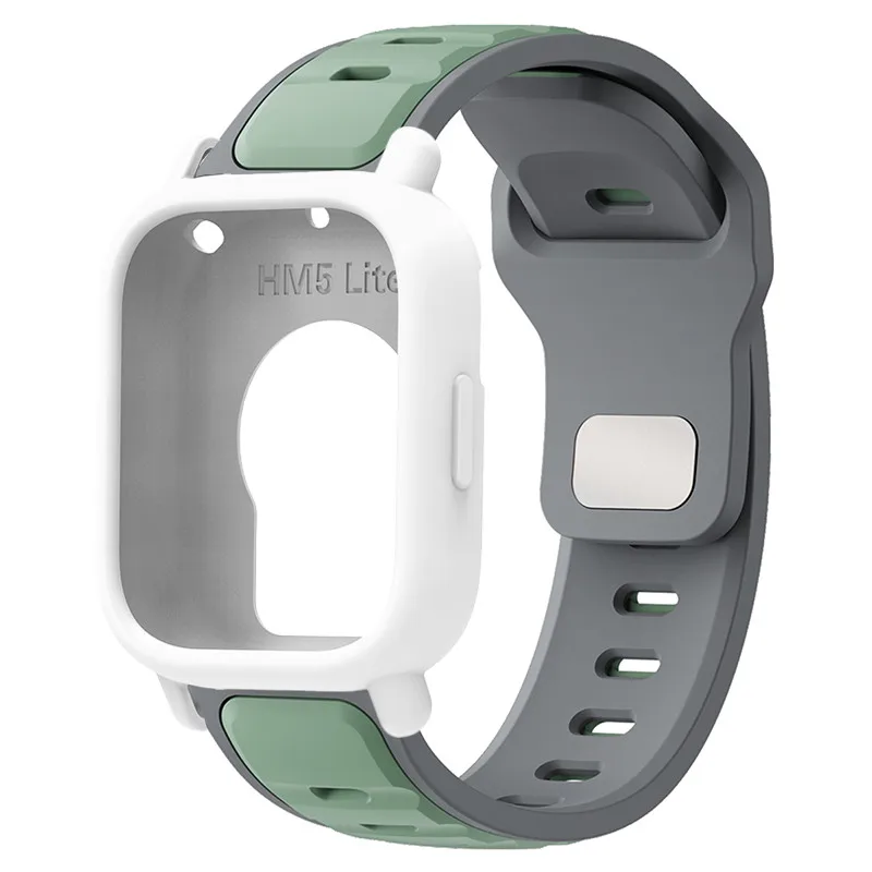 Silicone Sports Wristband with Strap