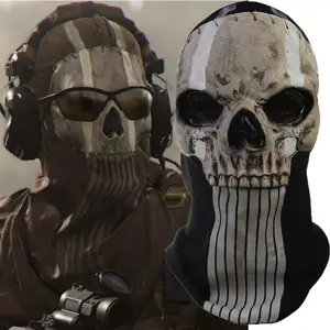 Ghost Skull Face Mask V2 Operador MW2 Tactical Skull Full Skull Face Mask  For Airsoft, COD, Cosplay And Parties 230411 From Deng09, $14.05