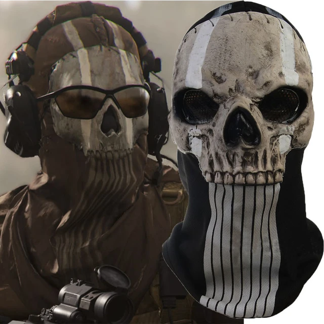 Call Of Duty Ghost Mask pour adulte Balaclava Hat Skull Face Mask Cosplay  Costume Masques