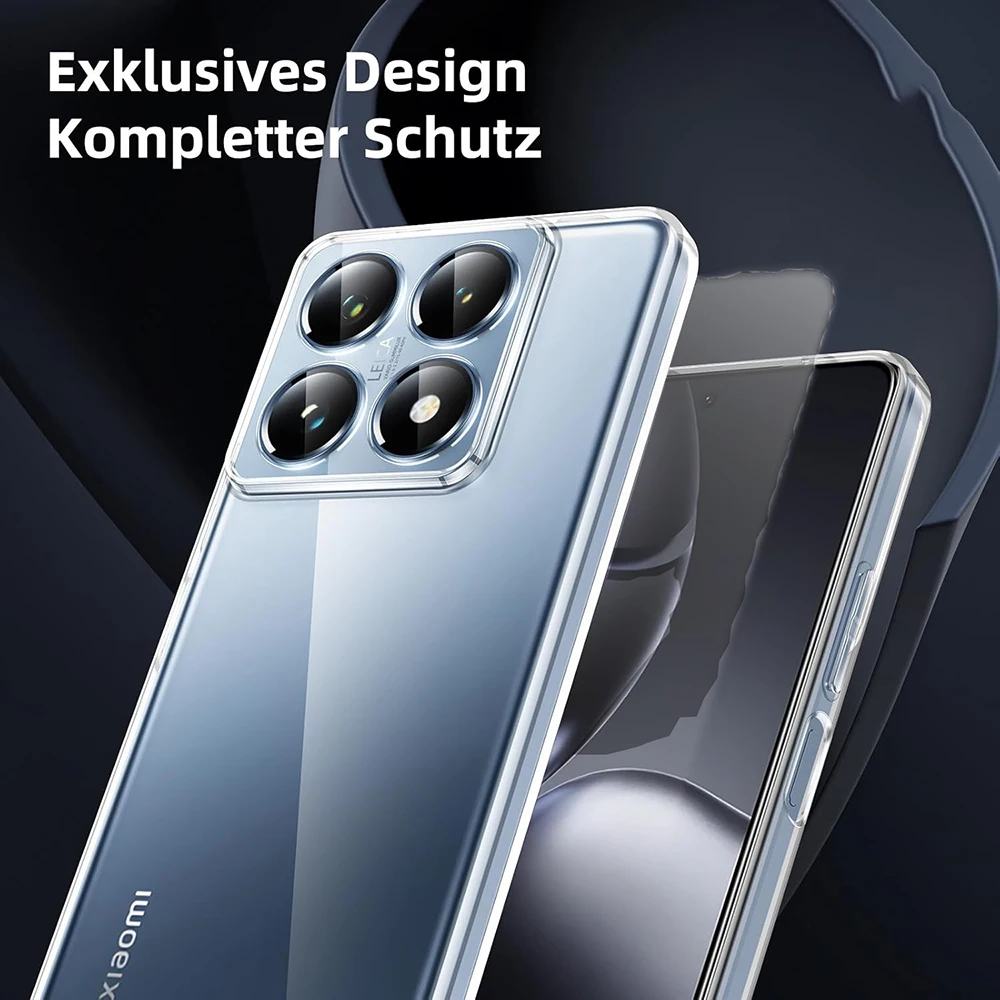 Ultra Thin Clear TPU Silicone Soft Transparent Phone Case