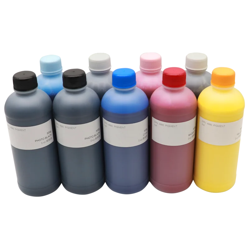 1000ml Pigment ink for Epson P808 P800 ink EPSON pro3800 3880 3850 3890 3885 T5820 P6080 P8080 large format printer plotter