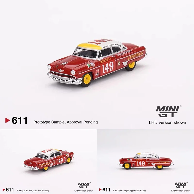 

MINIGT In Stock 1:64 Capri 1954 Carrera Panamericana Class Winner Diecast Diorama Car Model Collection Miniature Carros Toys 611