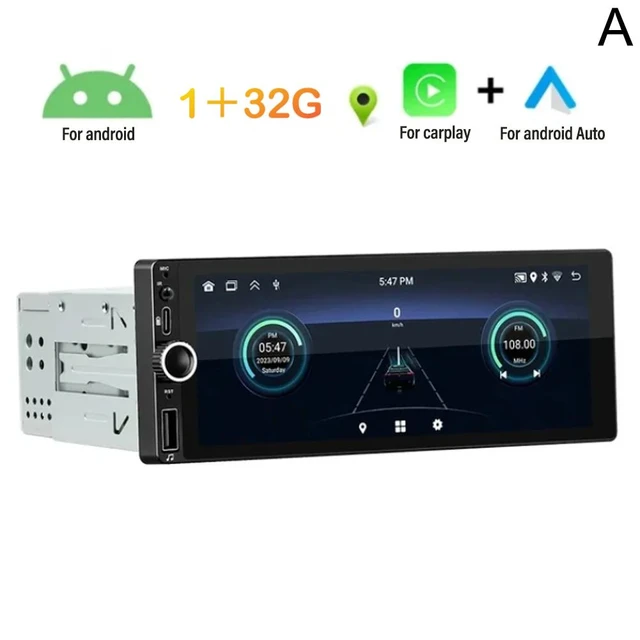 7 inch 2 Din Android 13.0 Universal GPS Navigation Radio with HD  Touchscreen Bluetooth support OBD2