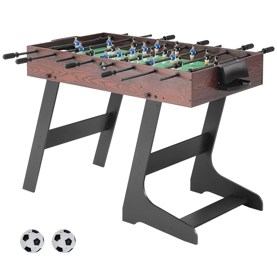 42 Inch Folding Foosball Table for Home Fun