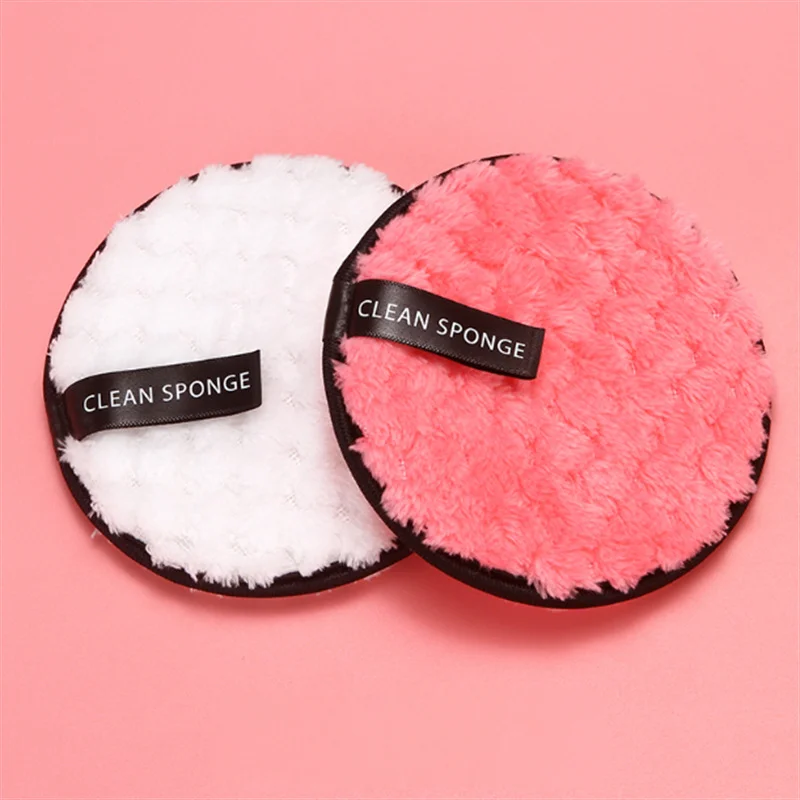 1Pcs Microfiber Facial Cleaner Towels Remover Face Cleansing Sponge 1Pcs Microfiber Facial Cleaner Towels Remover Face Cleansing Sponge