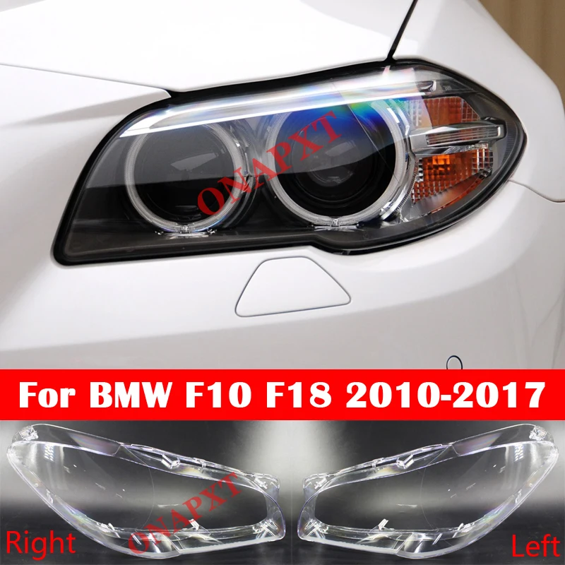 Para bmw série 5 f10 f18 528i 530i 535i 2010 2017 frente do carro farol