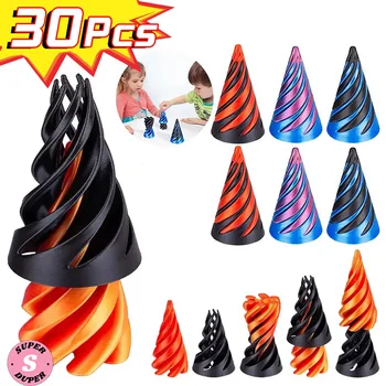 3D Spiral Cone Passthrough Toy 1