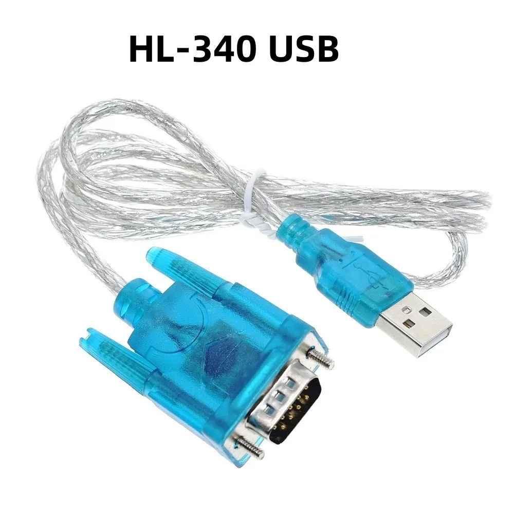 1pcs HL340 USB to serial cable USB to 232 serial cable 9pin COM port