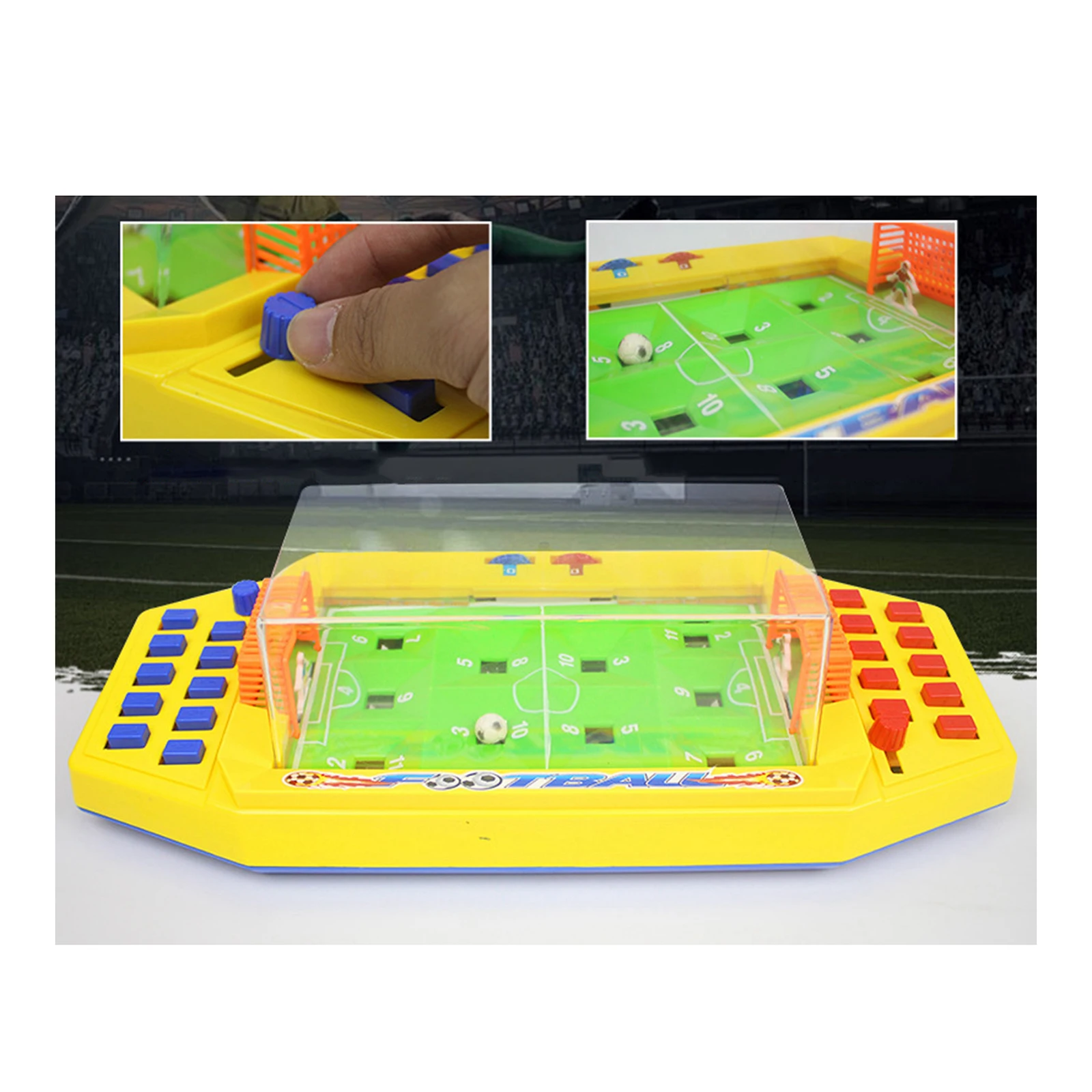 1pc Football Table Game For 2 Players, Interactive Desktop Soccer