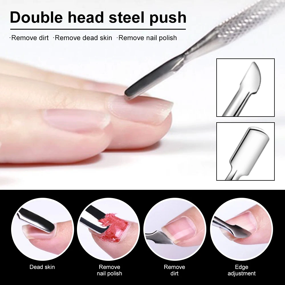 Acrylic Powder French Manicure Dust Professional White Clear Pink Crystal Polymer Builder Nails Extension Gel Kit Nail Set 3