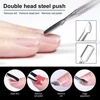 Acrylic Powder French Manicure Dust Professional White Clear Pink Crystal Polymer Builder Nails Extension Gel Kit Nail Set 3