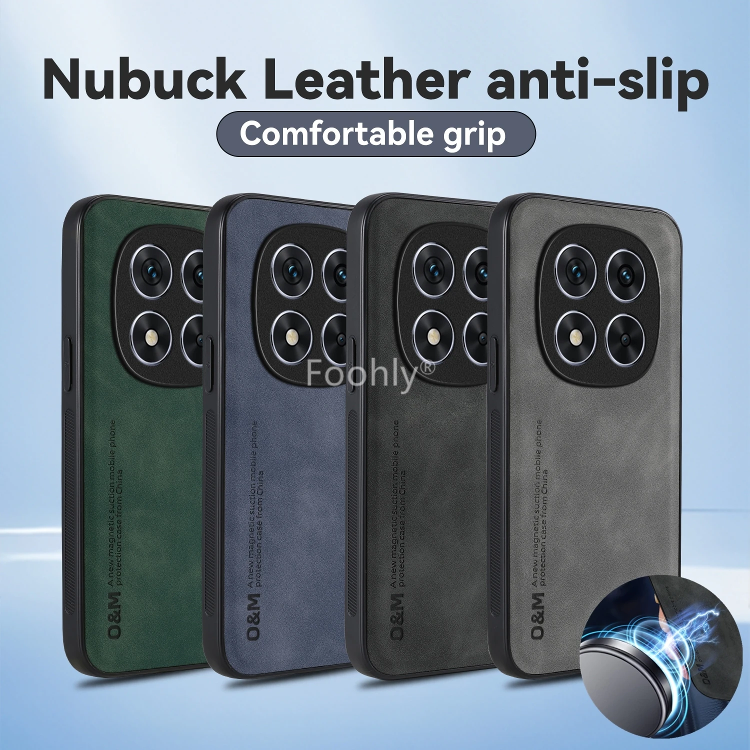 Skin Feeling Shockproof Magnetic Protective Case