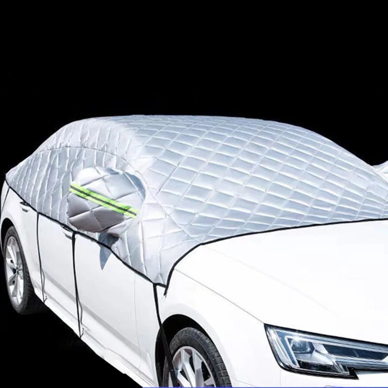 Car Cover Protective Awning Hail Proof Waterproof Outdoor Rain And Snow Accessories Reflective Strips car accessories