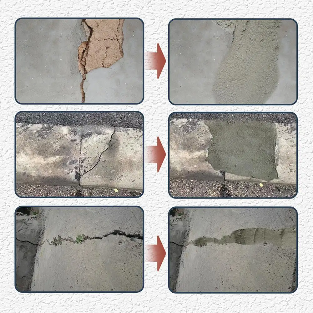 Three Colour Corner Crack Adhesive Floor Waterproofing Repair Quick Drying Cement Versatile House Repair Leak Sealing Superglue