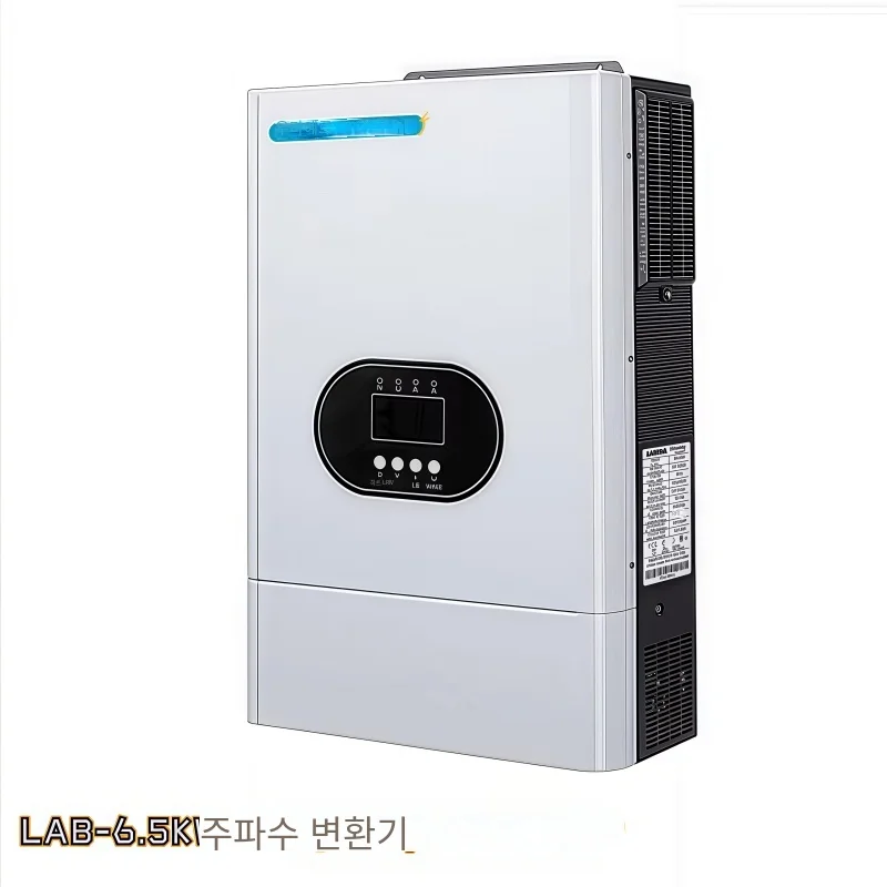 그리드 연결 6.5kW 고주파 오프 그리드 인버터 48V 220V Ac 태양광 인버터 제어 통합 기계, Wifi 제어