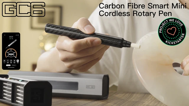 Penna Per Incisione ARROWMAX SGS MINI - 36 Punte, Bluetooth, App Controllo, Ricarica Wireless - Foto 4