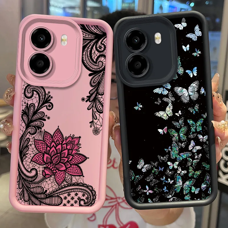 Aesthetic Luxury Fashion Phone Case - Soft Silicone Full Protection Shockproof Bumper Cover