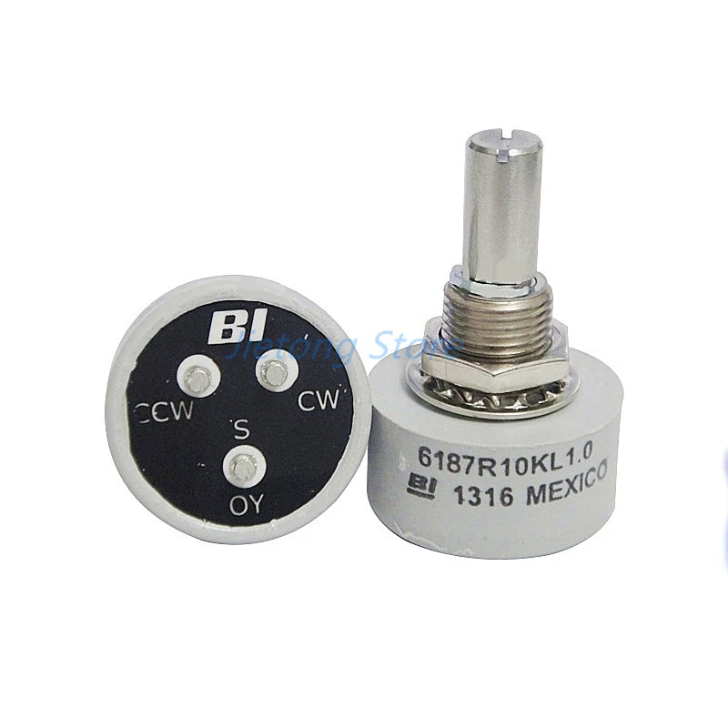 1pc Brand New Conductive Plastic Potentiometer Single 6187r 1k 2k 5k