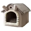 1pcs Cats and Dogs House House Small Dog Four Seasons General Can Be Dismantled and Washed Dog House Pet Supplies pet bed 5