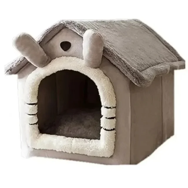 1pcs Cats and Dogs House House Small Dog Four Seasons General Can Be Dismantled and Washed Dog House Pet Supplies pet bed 5