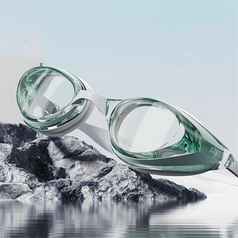361°Professional Diving Goggles Anti-Fog UV Protection Adjustable Swim Glasses Men Women Waterproof Silicone Surfing Eyewear
