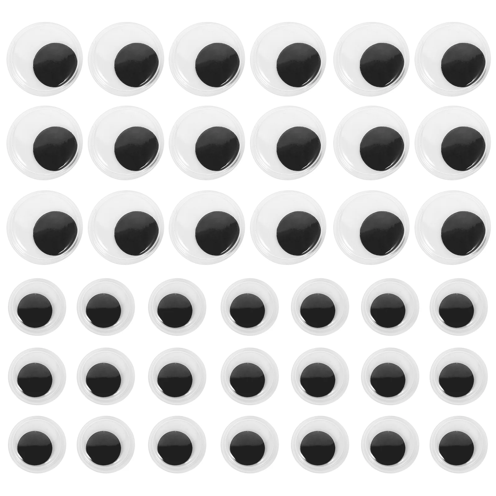 

Reusable Portable Multi-use Creative Eye Balls Decoration Doll Eyes Patches Decorative Eyeballs Doll Eyes for Crafts Decor