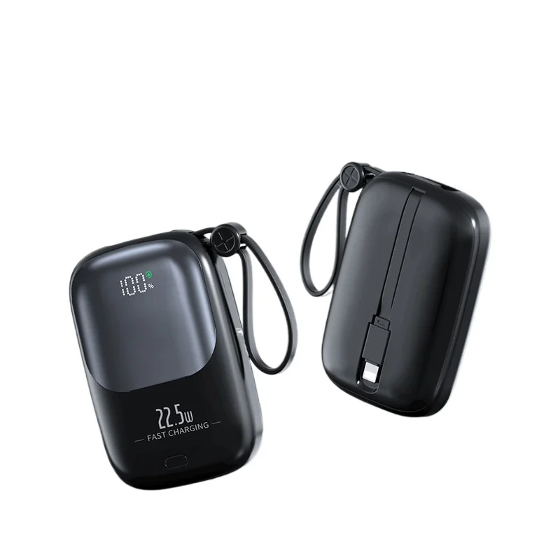 Power Bank portatile di grande capacità da 22,5 W 10000 mAh ricarica rapida per iPhone per Xiaomi per Samsung con USB Type-C/Lightning - Image 3