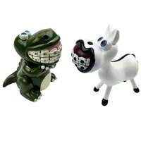 Artcrafts dentaires créatifs, Sculpture d'animaux orthodontiques, jouet, clinique de dentisterie, vitrines de bureau, cadeau pour clinique dentaire 4