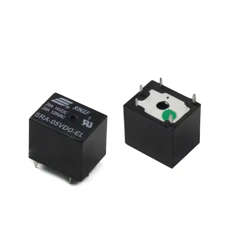 50PCS/Iot Original New SRA-05VDC-AL SRA-12VDC-AL SRA-24VDC-AL -CL 20A 4Pin 5Pin 5V 12V 24V Automobile relay