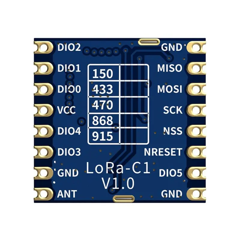 ABGI-Lora1278-C1 무선 RF 모듈 SX1278 통신 모듈 스마트 홈용 IoT 470Mhz
