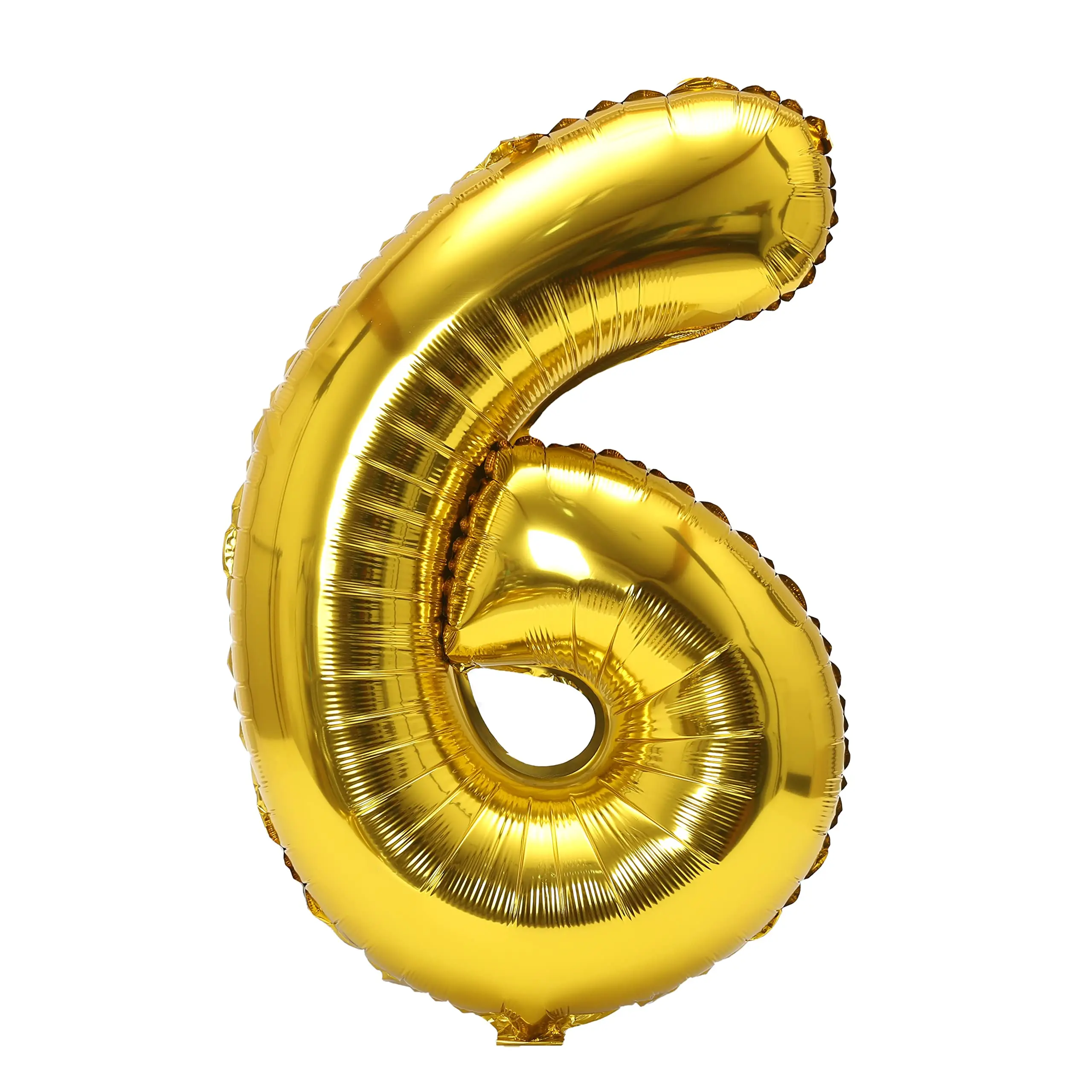 Rainbow Gradient Number Foil Balloon for Celebrations – 32-Inch
