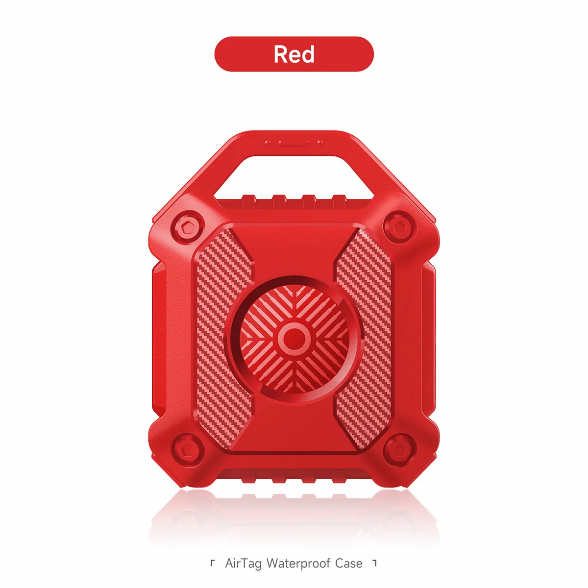 Waterproof Anti-Lost Airtag Holder with Keychain - Protective Cover & Scratch-Resistant Case