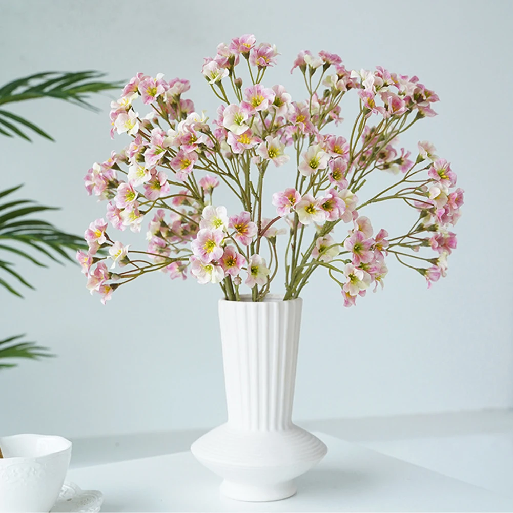 45CM Paulownia Silk Artificial Flowers for Wedding Home Table Bouquet 1