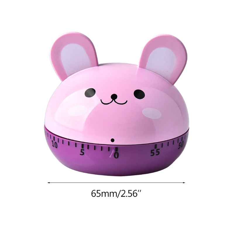 Animal Timer Digital Kitchen Countdown Clock Animal Alarm Clock for Time Management Tool for Children & Adult Nice 6