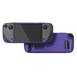 Skull & Co. Ergonomic Protective Case with StandGrip for Handheld Gaming Devices (Purple)