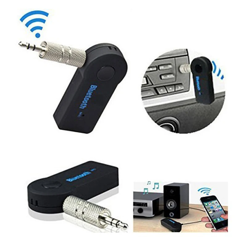 

2 in 1 Wireless Bluetooth 5.0 Receiver Transmitter Adapter 3.5mm Jack for Car Music Audio Aux Headphone Reciever Handsfree