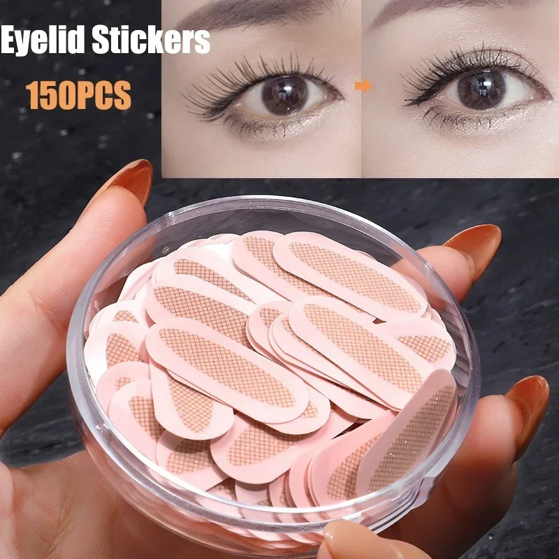 Double Fold Eyelid Tape Mesh Breathable Natural Double Eyelid Tools