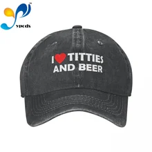 

Titties And Beer Denim Baseball cap Snapback Hats Autumn Summer Hat for Men Women Caps Casquette hats