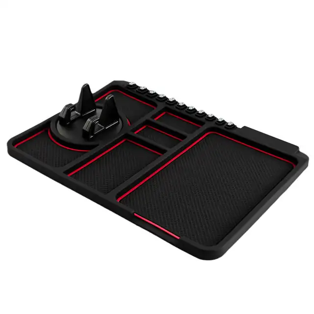 Tapis antidérapant en Silicone pour tableau de bord de voiture