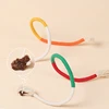 Cat Bite Rope Toy Grinding Teeth Durable Teasing Cat Rope Toy Cat Scratcher Ropes Toys Cotton Rope Bite-resistant Chewing Toy 5