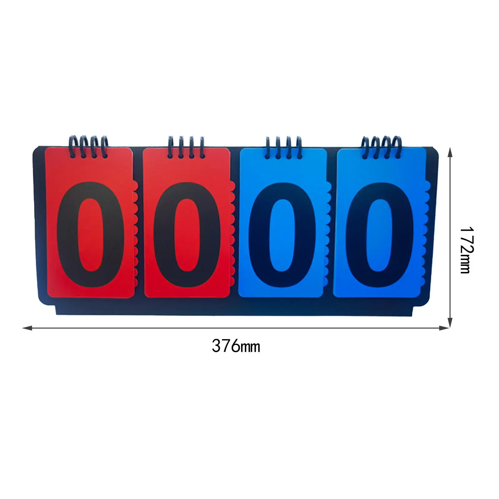 Sports Scoreboard Manual Score Flip Cards Portable Scorekeeper Score Counter for