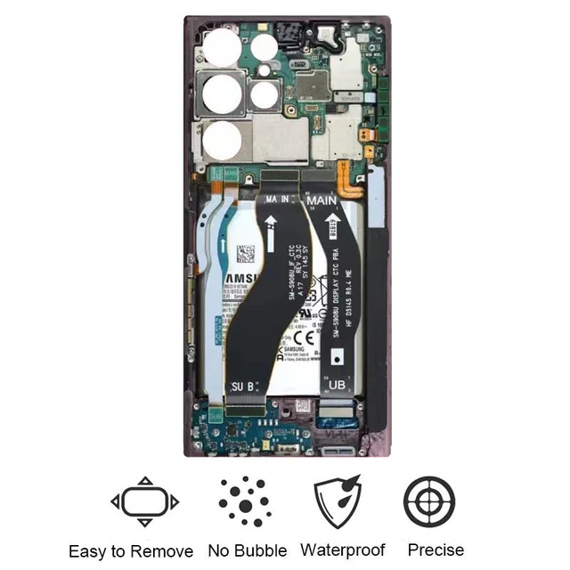 Clear Case Phone Teardown Skin Colorful Teardown Skin For Samsung