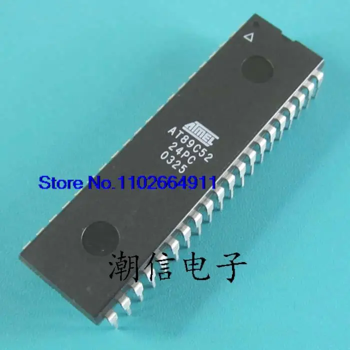 

10PCS/LOT AT89C52-24PC AT89C52-24PU