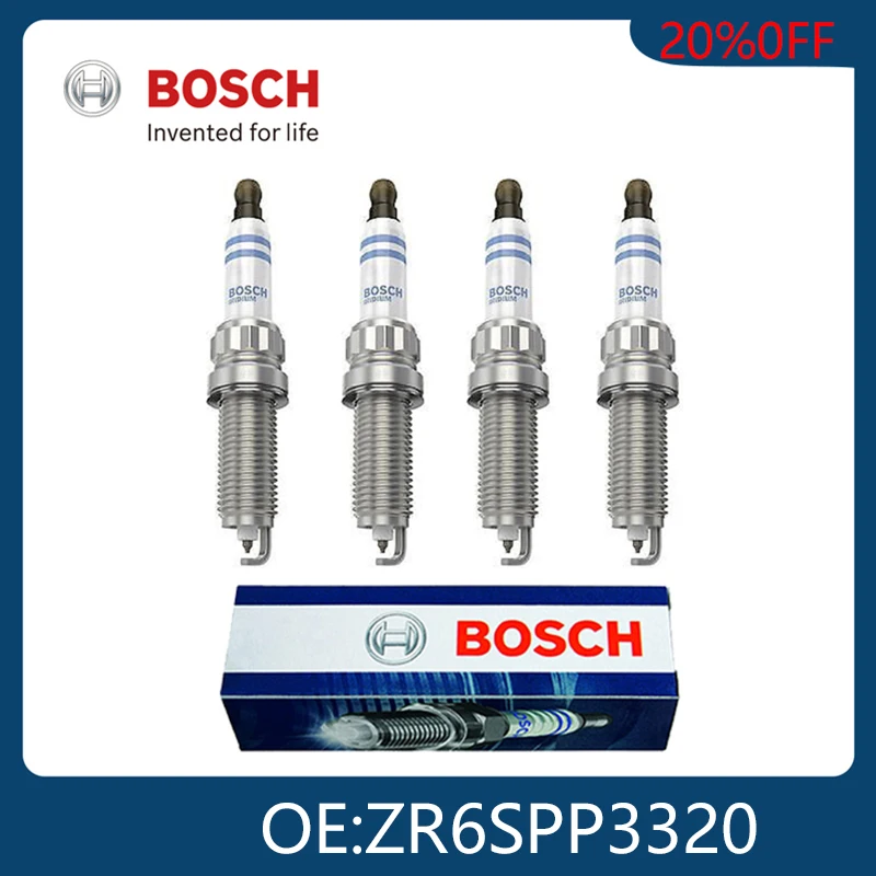 

4 шт., Платиновые Свечи зажигания для Citroen Peugeot 0242140543 S