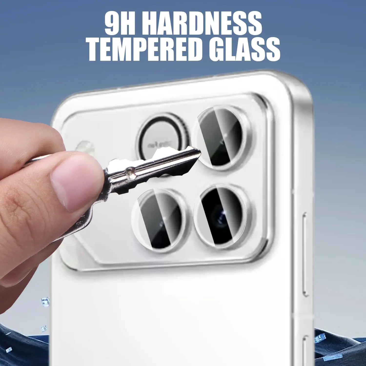 Rear Camera Lens Protector - HD Clear Tempered Glass Film