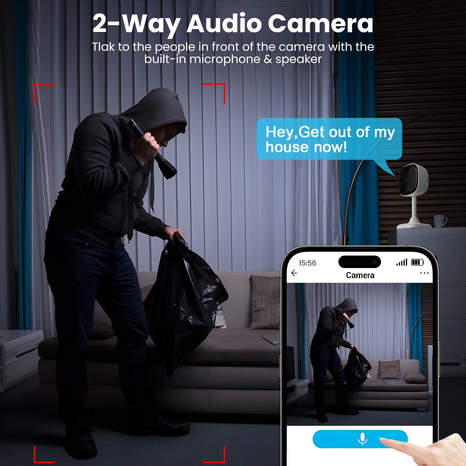  Ȩ  ī޶, 2MP HD ̹,  ȭ, ߰ ð, AI , ޸ ī, Ŭ 丮, ˷ ȣȯ, 4 