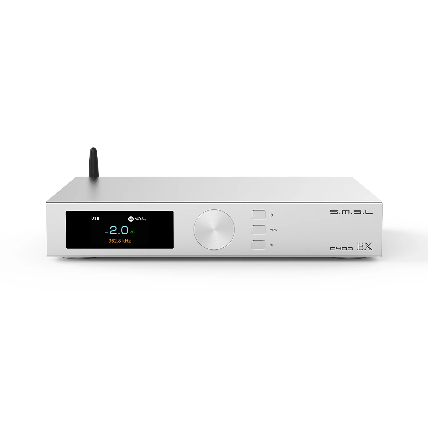 SMSL D400EX 오디오 DAC 1*AK4191 2*AK4499EX OPA1612A LME49720 XU316 MQA-CD DSD512 32비트/768kHz BT I2S 리모컨 포함